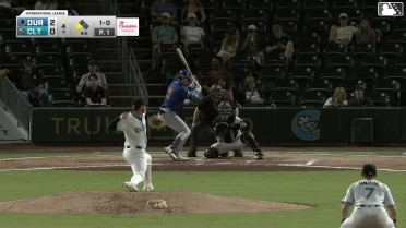 Logan Davidson homers (11) on a fly ball to right field. Blake Sabol scores.