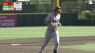 Kyle Karros' solo home run