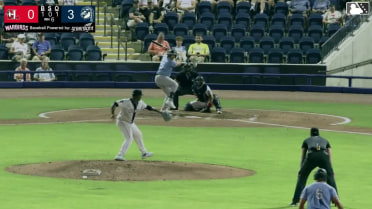 Brandon Crabtree grounds into a double play, shortstop Trey Ebel to first baseman Frederi Montero. Yolfran Castillo out at 2nd. Brandon Crabtree out at 1st.