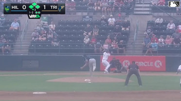 Jorge Ruiz singles on a fly ball to center fielder Slade Caldwell, deflected by left fielder Avery Owusu-Asiedu. Peter Burns scores. Johan Macias scores. Gage Harrelson to 3rd.