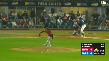 Luis Peralta Ball to Greg Jones