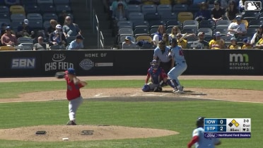 Ben Ross homers (1) on a fly ball to right center field. Orlando Arcia scores. Alex Jackson scores.