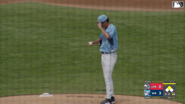 Austin Bergner's seventh strikeout