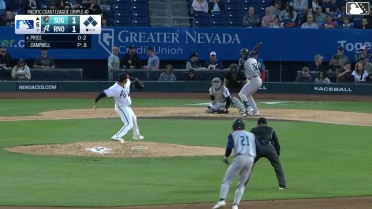 Isaiah Campbell In play, run(s) to Collin Price