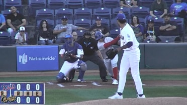 Eriq Swan's first strikeout in Single-A 