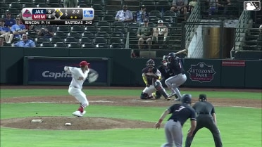 Jesús Bastidas homers (3) on a fly ball to center field. Matthew Etzel scores. Andrew Pintar scores.