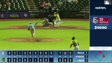 Jonah Bride singles on a line drive to right fielder Jack Suwinski. Gilberto Celestino scores. Cameron Cauley to 2nd.