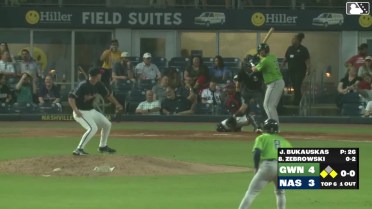 J.B. Bukauskas In play, run(s) to Adam Zebrowski