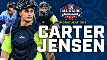 Jensen Named 2022 Carolina League All-Star