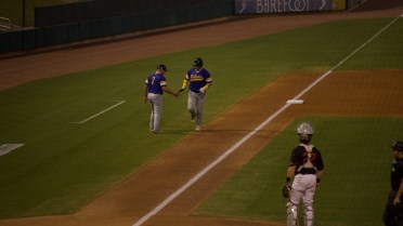 Shuckers Blast Three Home Runs in Wild, 7-6, Loss to Barons