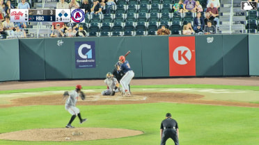 Seaver King grounds into a double play, shortstop Javier Rivas to second baseman Keiner Delgado to first baseman Omar Alfonzo. Kervin Pichardo scores. Cortland Lawson out at 2nd. Seaver King out at 1st.