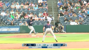Beau Brieske In play, run(s) to Kameron Misner