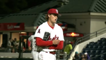 Dylan Jordan's eight strikeouts 