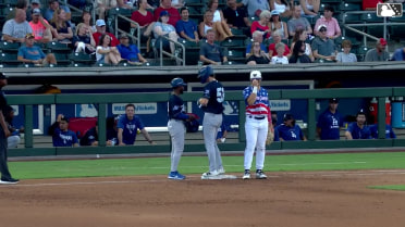 Mike Sirota's single gives him 67-game on-base streak