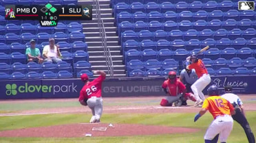 Kevin Villavicencio singles on a ground ball to third baseman Brayden Smith. Jeremy Rodriguez scores. Branny De Oleo to 3rd.