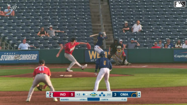 Brett Squires out on a sacrifice fly to center fielder Mike Jarvis. Andrew Velazquez scores. Rudy Martin Jr. to 3rd. Abraham Toro to 2nd.