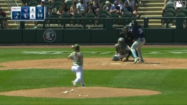 Jose Ramos homers (6) on a fly ball to left field. Jacob Reimer scores.