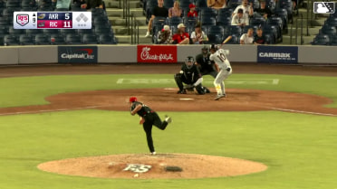 Jose Devers homers (2) on a fly ball to right center field.