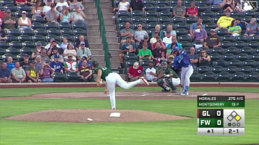 Emil Morales' two-run homer