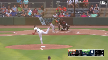 Reynaldo López's fourth strikeout of rehab outing