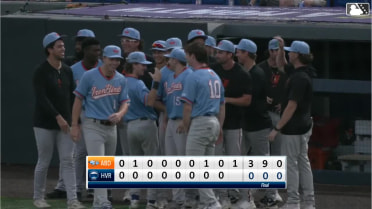 Baumler closes out a combined no-hitter for Aberdeen