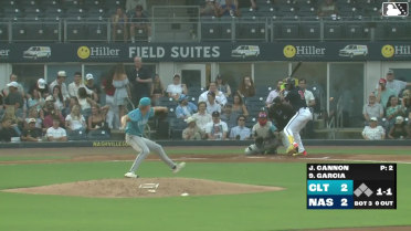 Jonathan Cannon In play, run(s) to Eduardo Garcia