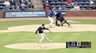Josh Ekness In play, run(s) to Raynel Delgado