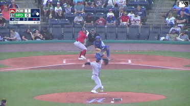 Tyler McDonough strikes out swinging and Max Ferguson caught stealing 2nd, catcher Bryant Betancourt to shortstop Andy Perez to catcher Bryant Betancourt.