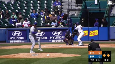 Riley Tirotta grounds out, shortstop Vidal Bruján to second baseman Jackson Cluff to first baseman Jose Rojas. Charles McAdoo scores. Josh Kasevich to 2nd.