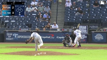 Brando Mayea homers (5) on a fly ball to left field.