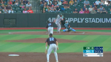 Eduardo Tait homers (21) on a fly ball to right center field.