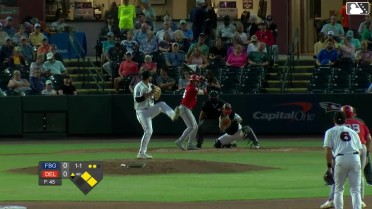 Rafael Ramirez Jr. homers (7) on a fly ball to left center field. Hunter Hines scores. Juan Cruz scores.