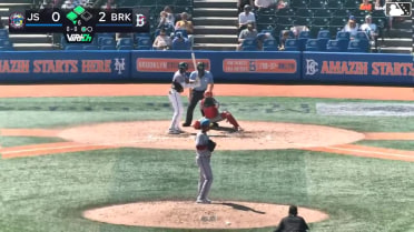Yohairo Cuevas homers (2) on a fly ball to left center field. Corey Collins scores. Colin Houck scores.