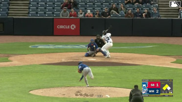 Ricardo Hurtado singles on a line drive to center fielder Kane Kepley. Junior Tilien scores. Andrew Sojka scores.
