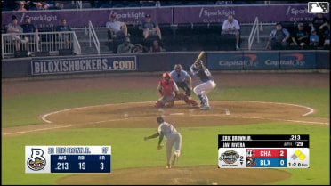 Eric Brown Jr. homers (4) on a fly ball to left center field. Mike Boeve scores. Josiah Ragsdale scores.