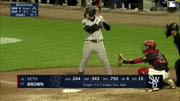 Cade Feeney In play, run(s) to Seth Brown