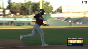 Grant McCray hits first Triple-A homer