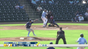 Sean Gamble grounds out, second baseman Fernando Cruz to first baseman Jan Luis Reyes. Henry Ramos scores. Yandel Ricardo to 3rd.