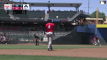 Victor Robles out on a sacrifice fly to center fielder Carlos Rodríguez. Carson Taylor scores.