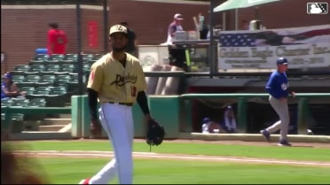 Denny Larrondo's sixth and final strikeout