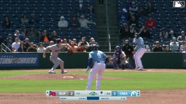 CJ Van Eyk In play, run(s) to Brandon Drury