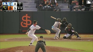 Dervy Ventura singles on a line drive to right fielder Cam Maldonado. Cesar Quintas scores.
