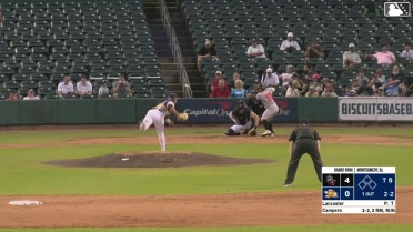 Gustavo Campero homers (6) on a fly ball to left center field. Nick Rodriguez scores. Raudi Rodriguez scores.