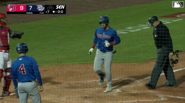 RJ Schreck's fifth homer of the season