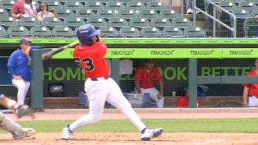 Christian Franklin's four-hit game