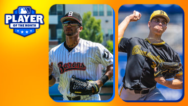 Chicago's Montgomery, Pittsburgh's Hernandez headline April's Minor League Players of the Month