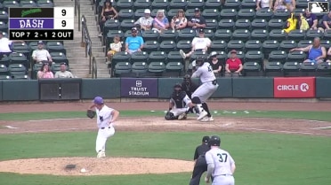 Tony Blanco Jr. doubles (12) on a sharp line drive to left fielder James Taussig. Edward Florentino scores. Jared Jones scores. Axiel Plaz to 3rd.