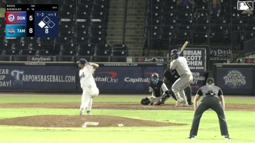 Edward Duran singles on a ground ball to pitcher Pedro Rodriguez. Eric Snow scores.