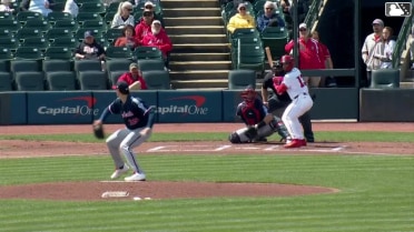 Robert Gasser In play, run(s) to Francisco Urbaez