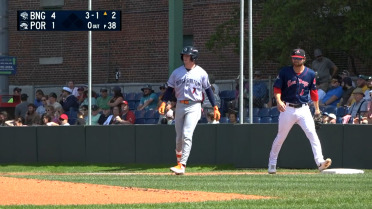 A.J. Ewing logs three hits and three stolen bases